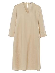 Kleid V-Ausschnitt Riani beige von RIANI