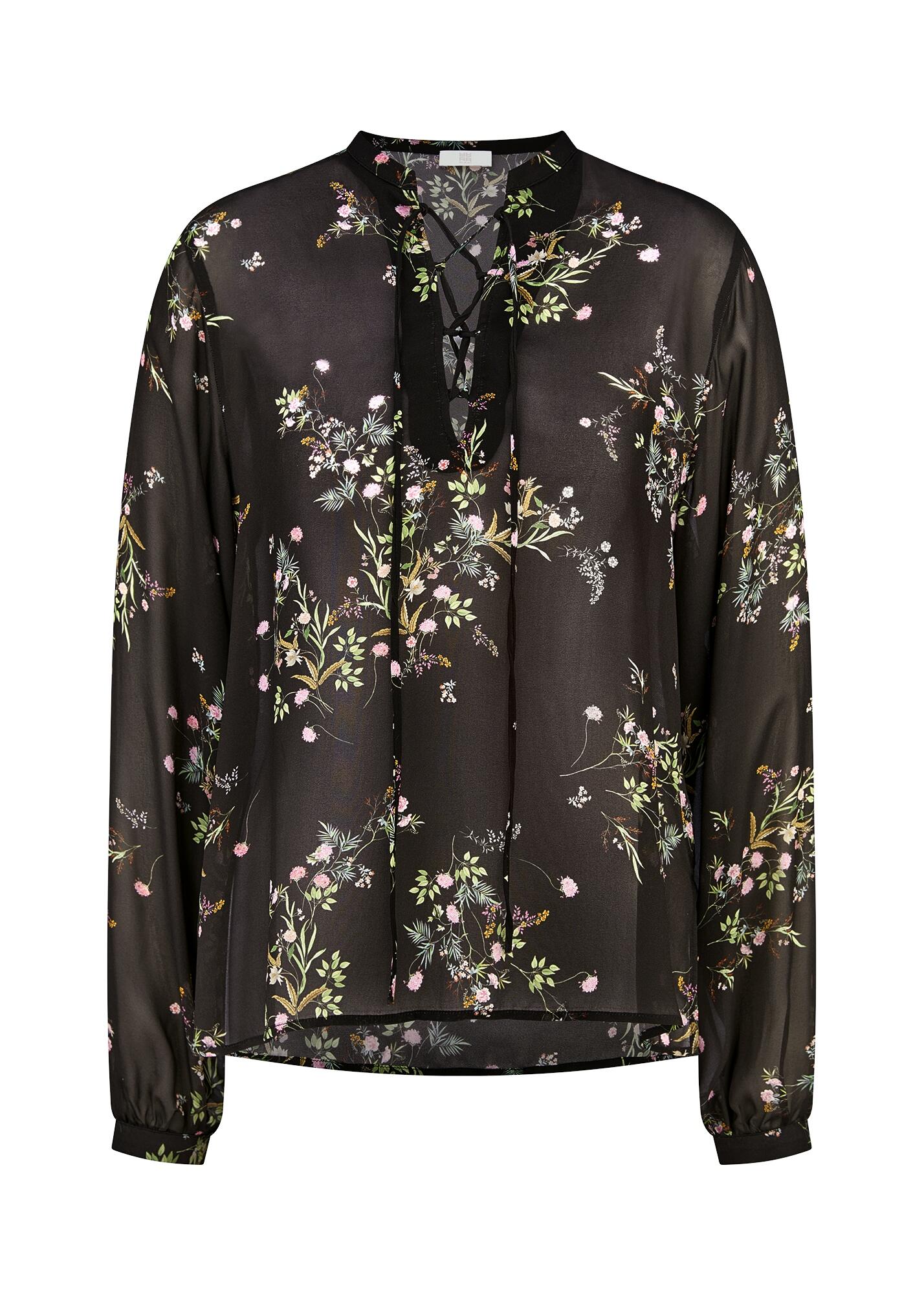 RIANI - Bluse cacao patterned - Gr. - 42 von RIANI