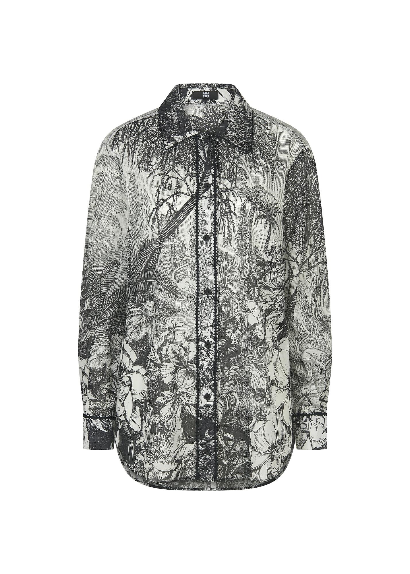 RIANI - Bluse offwhite patterned - Gr. - 44 von RIANI