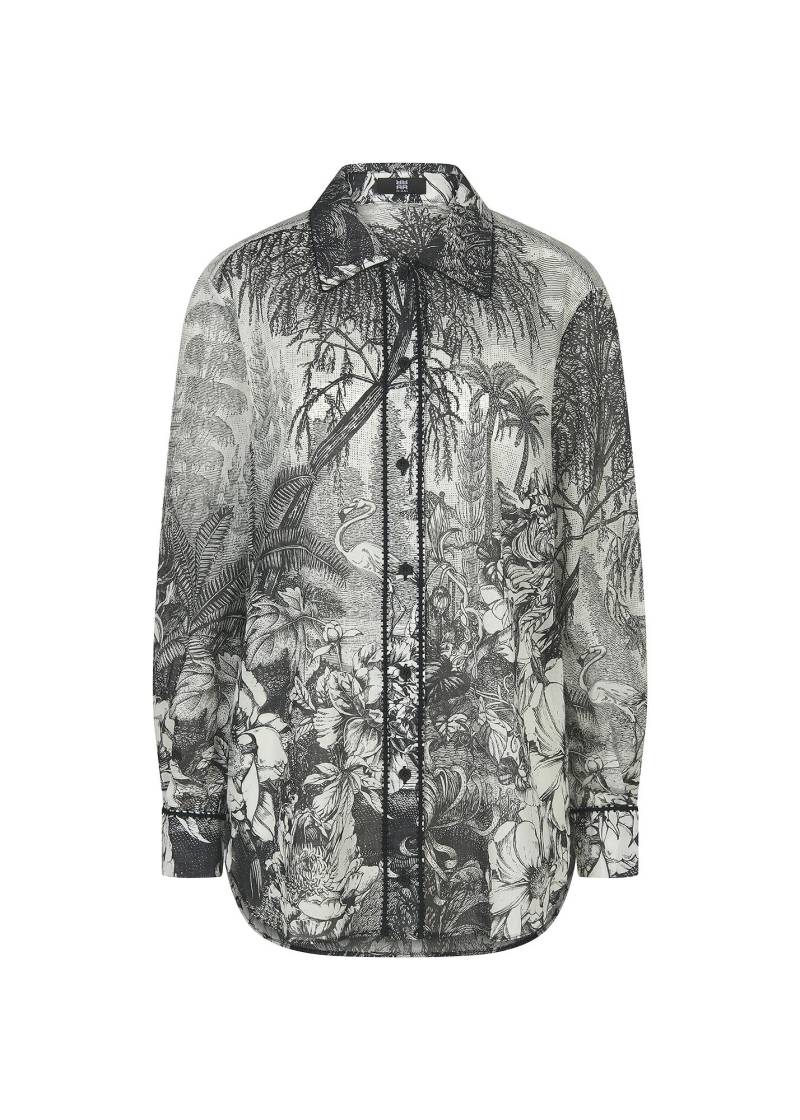 RIANI - Bluse offwhite patterned - Gr. - 44 von RIANI