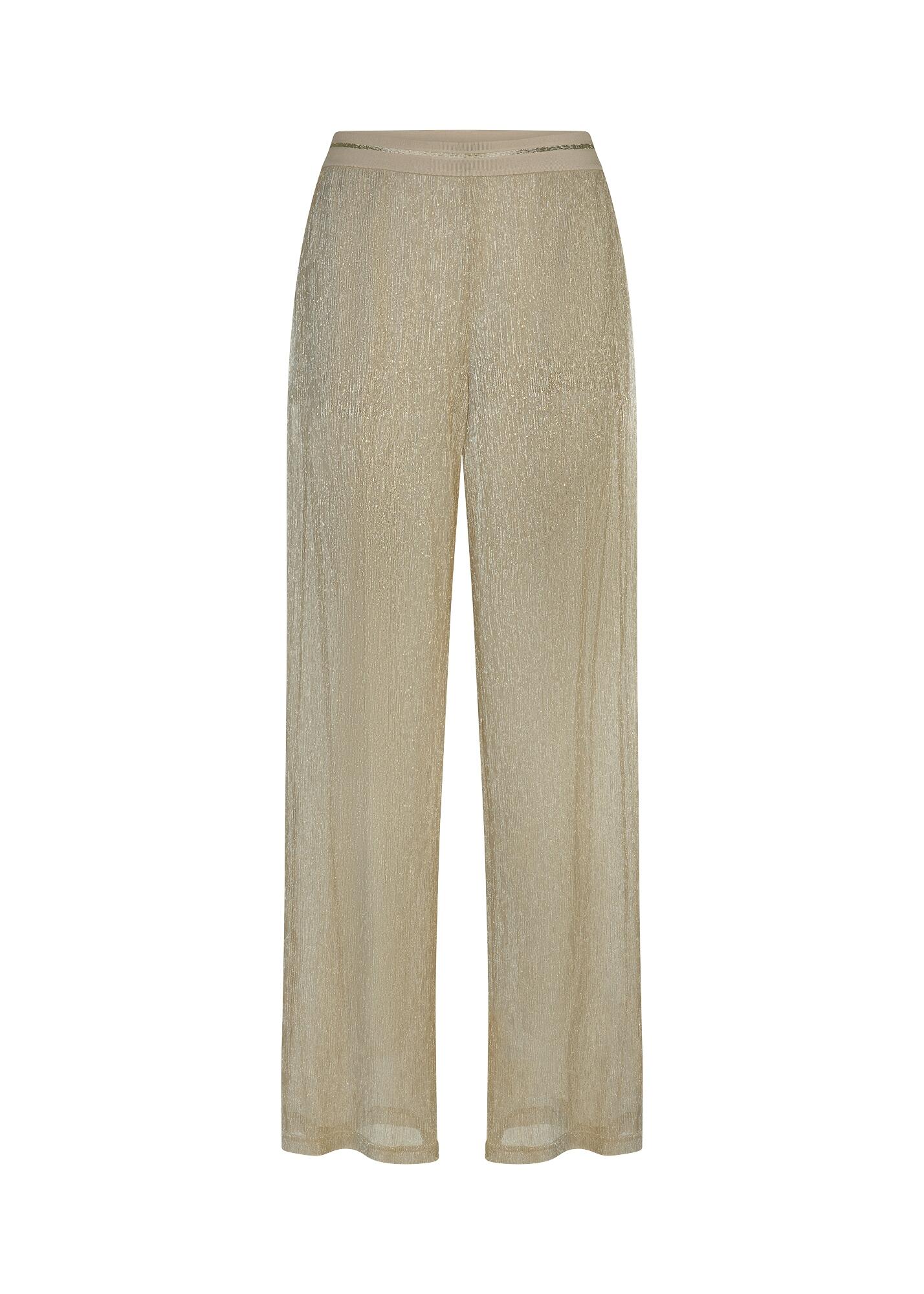 RIANI - Hose/Maschenware gold - Gr. - 38 von RIANI