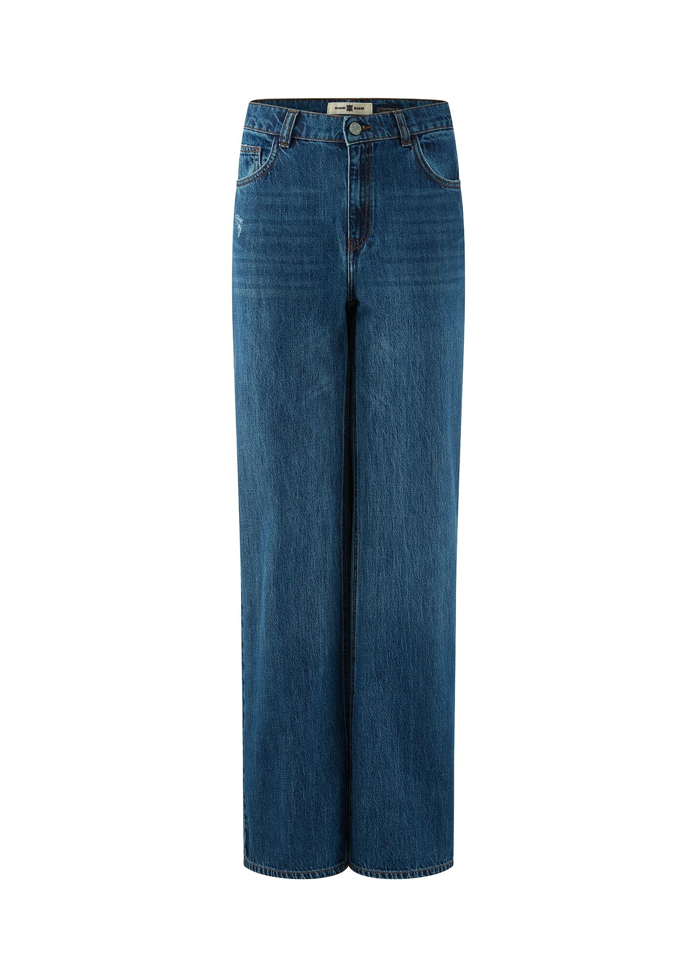 RIANI - Hose wide fit light authentic blue - Gr. - 44 von RIANI