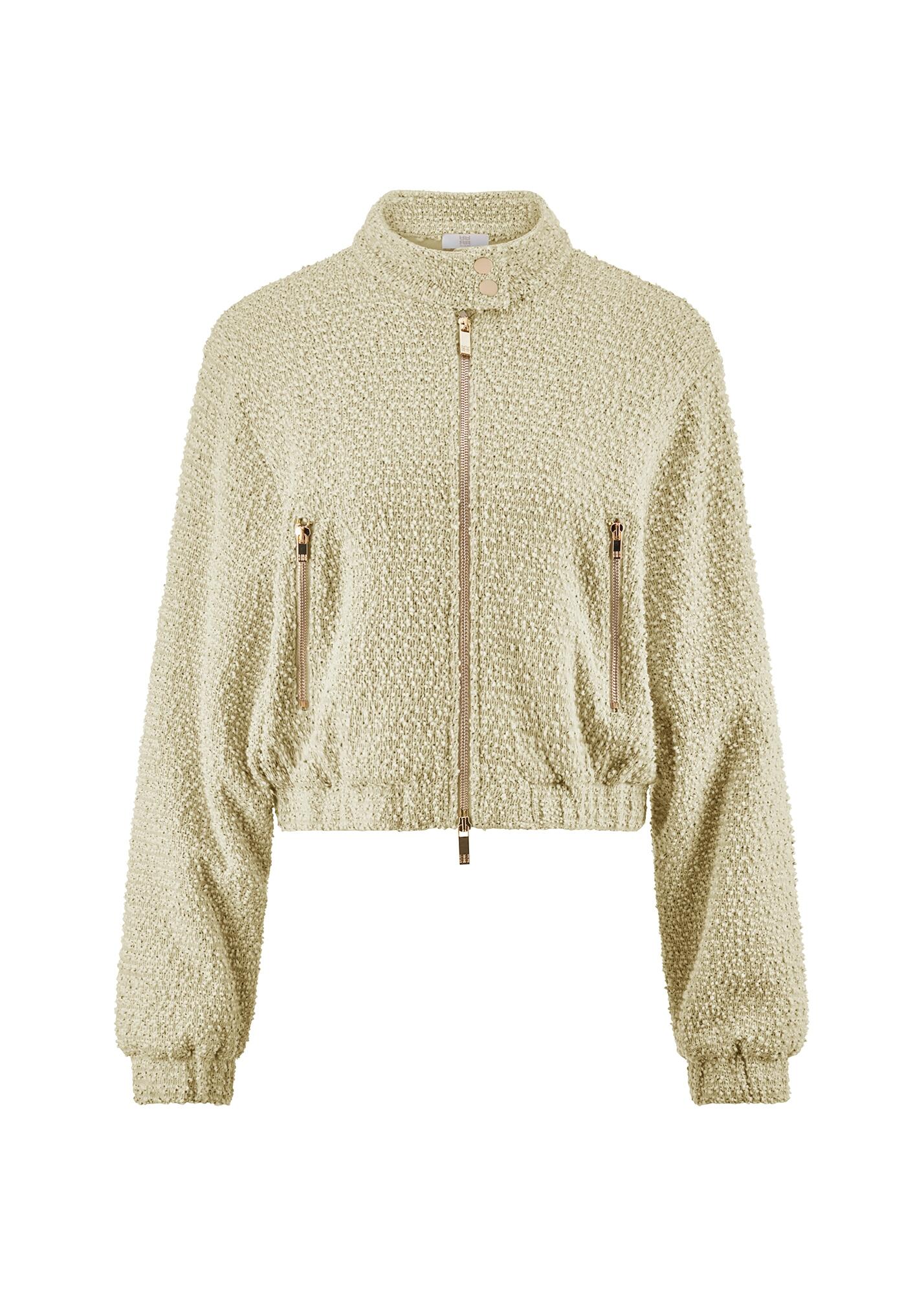 RIANI - Jacke/Maschenware panama patterned - Gr. - 40 von RIANI