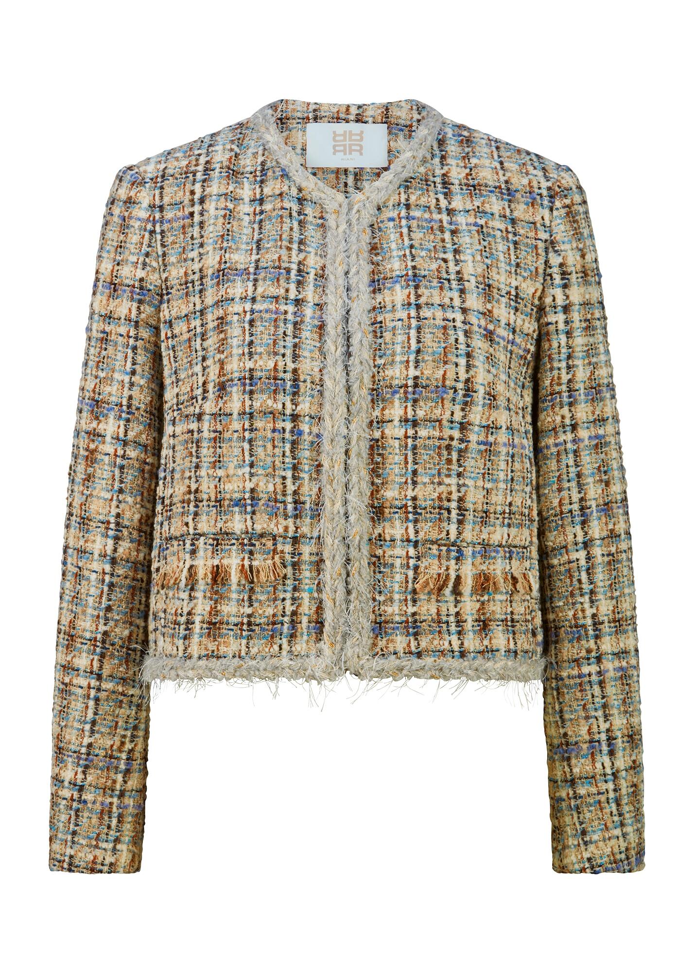 RIANI - Jacke offwhite patterned - Gr. - 40 von RIANI