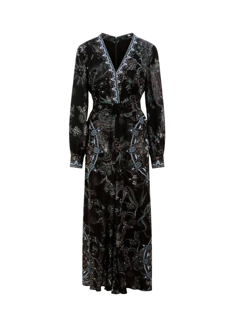 RIANI - Kleid black patterned - Gr. - 40 von RIANI