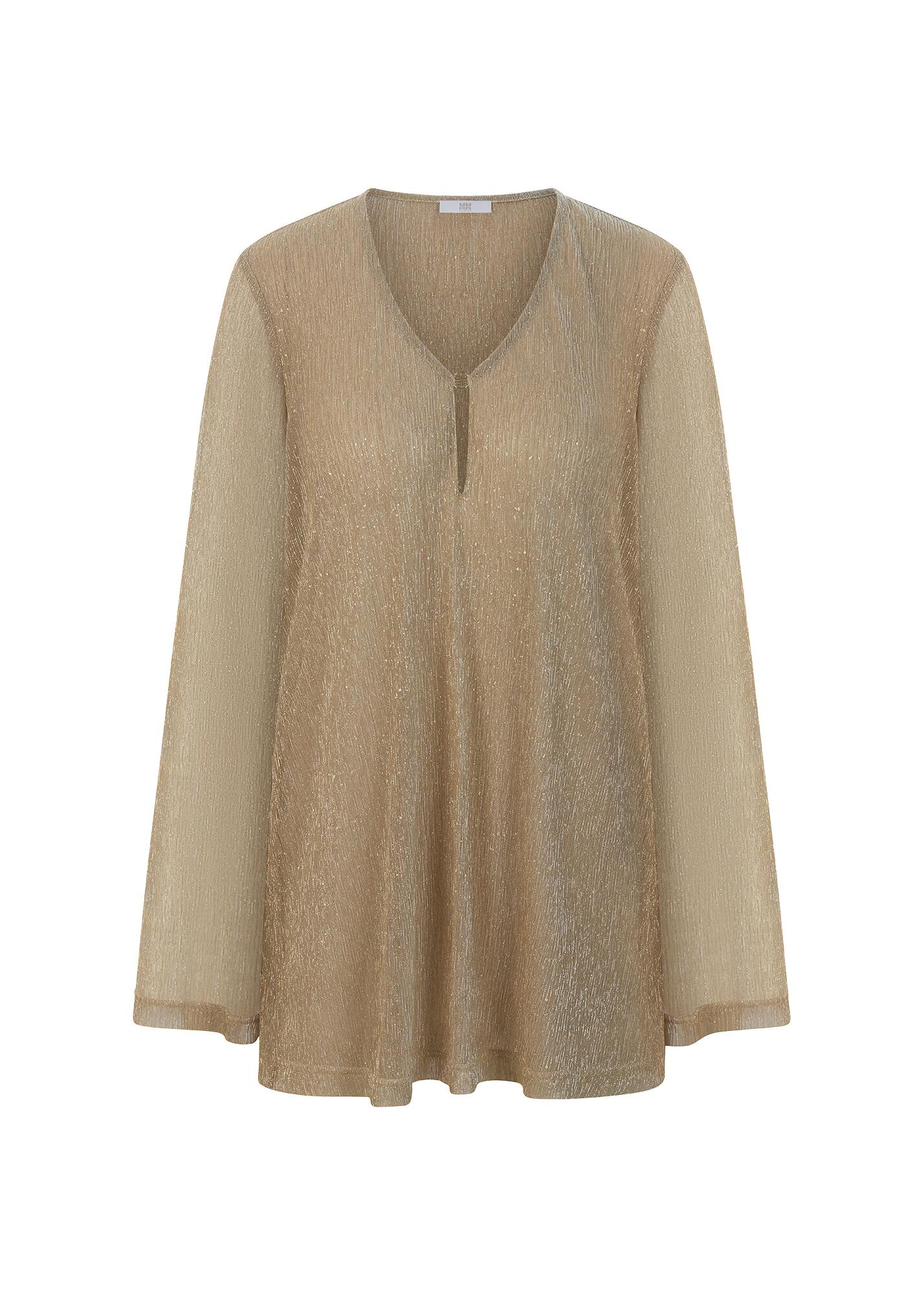 RIANI - Shirt mit Arm gold - Gr. - 44 von RIANI