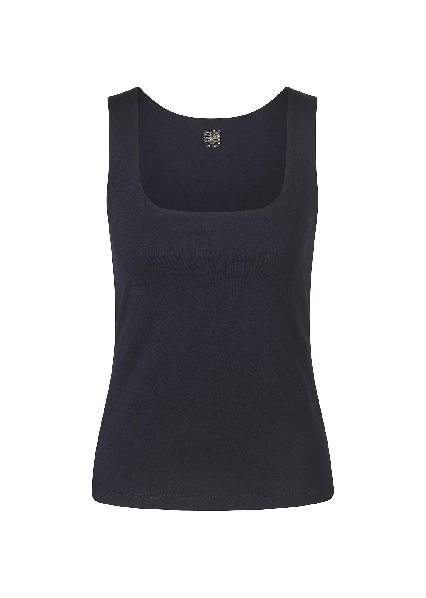 RIANI - Shirt o. Arm deep blue - Gr. - 44 von RIANI