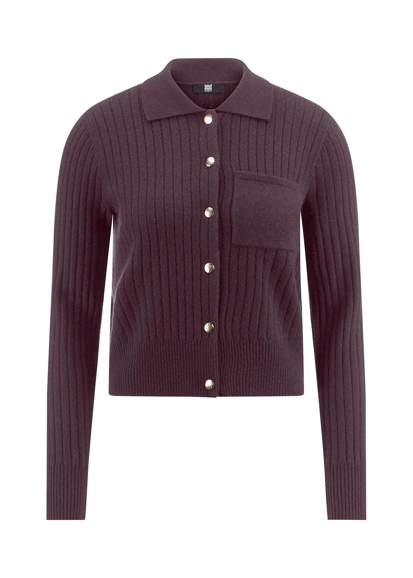 RIANI - Strickjacke/-mantel morello - Gr. - L von RIANI