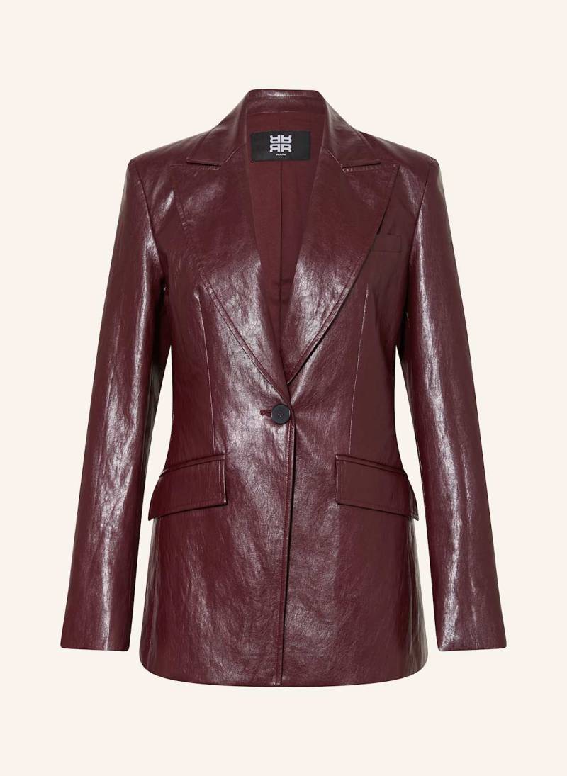 Riani Blazer In Lederoptik rot von RIANI