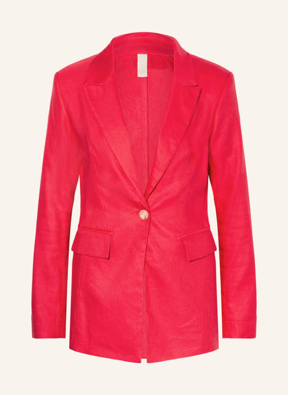 Riani Blazer Mit Leinen rot von RIANI