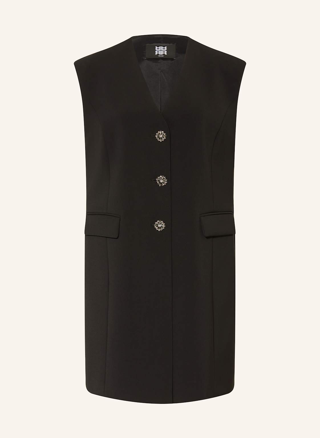 Riani Blazerweste Mit Schmucksteinen schwarz von RIANI