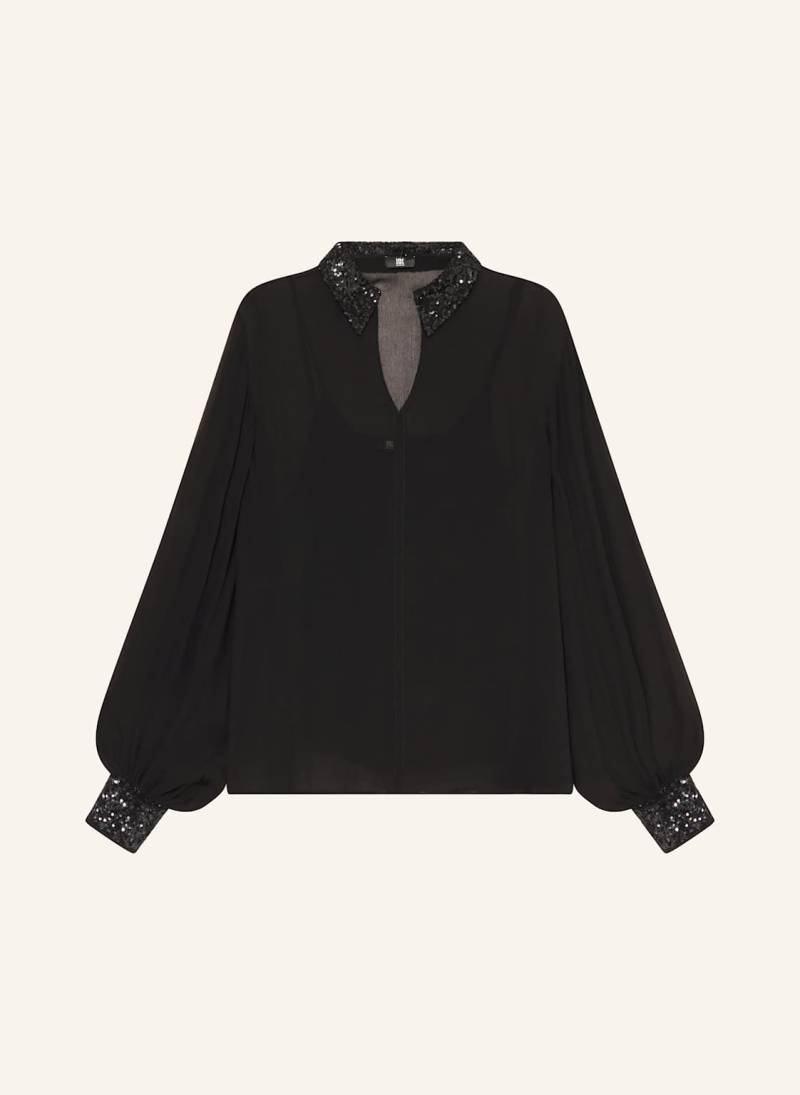 Riani Blusenshirt Mit Pailletten schwarz von RIANI