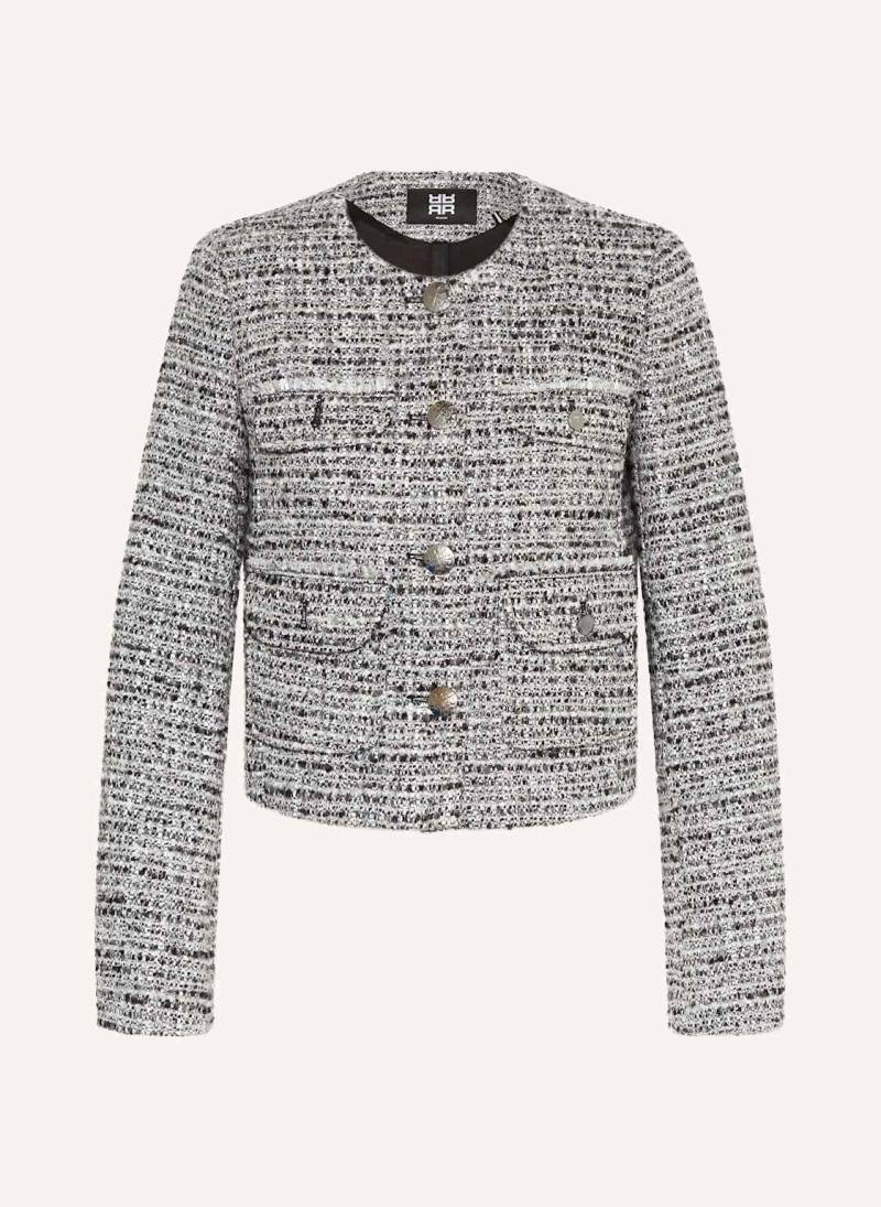 Riani Bouclé-Jacke Mit Glitzergarn grau von RIANI