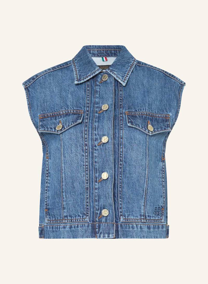Riani Cropped-Jeansweste blau von RIANI