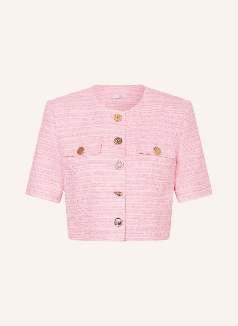 Riani Cropped-Kastenjacke Aus Tweed rosa von RIANI