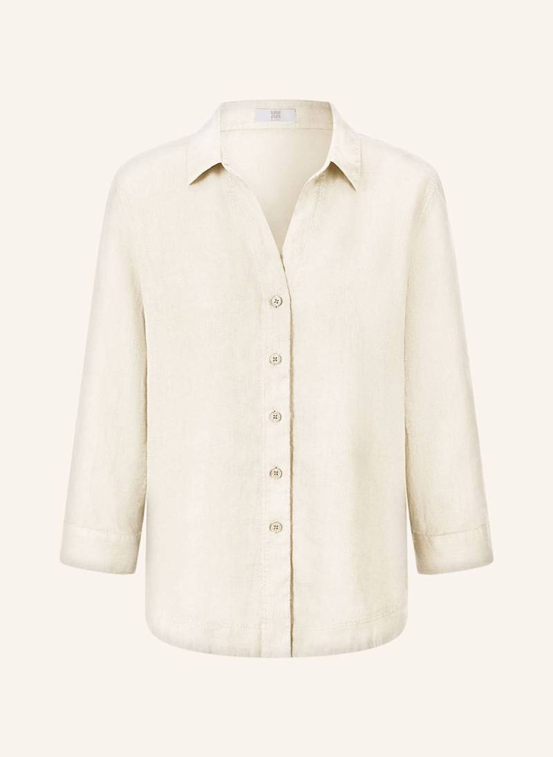 Riani Hemdbluse Aus Leinen weiss von RIANI