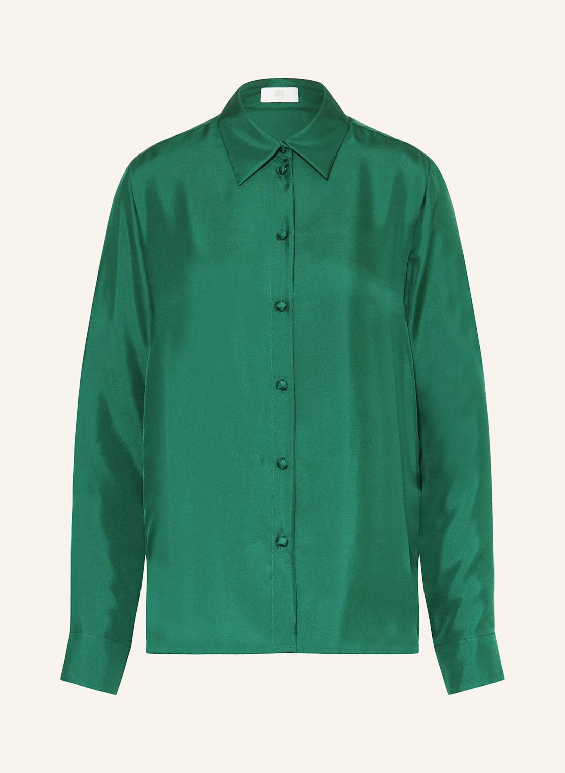 Riani Hemdbluse Aus Seide gruen von RIANI