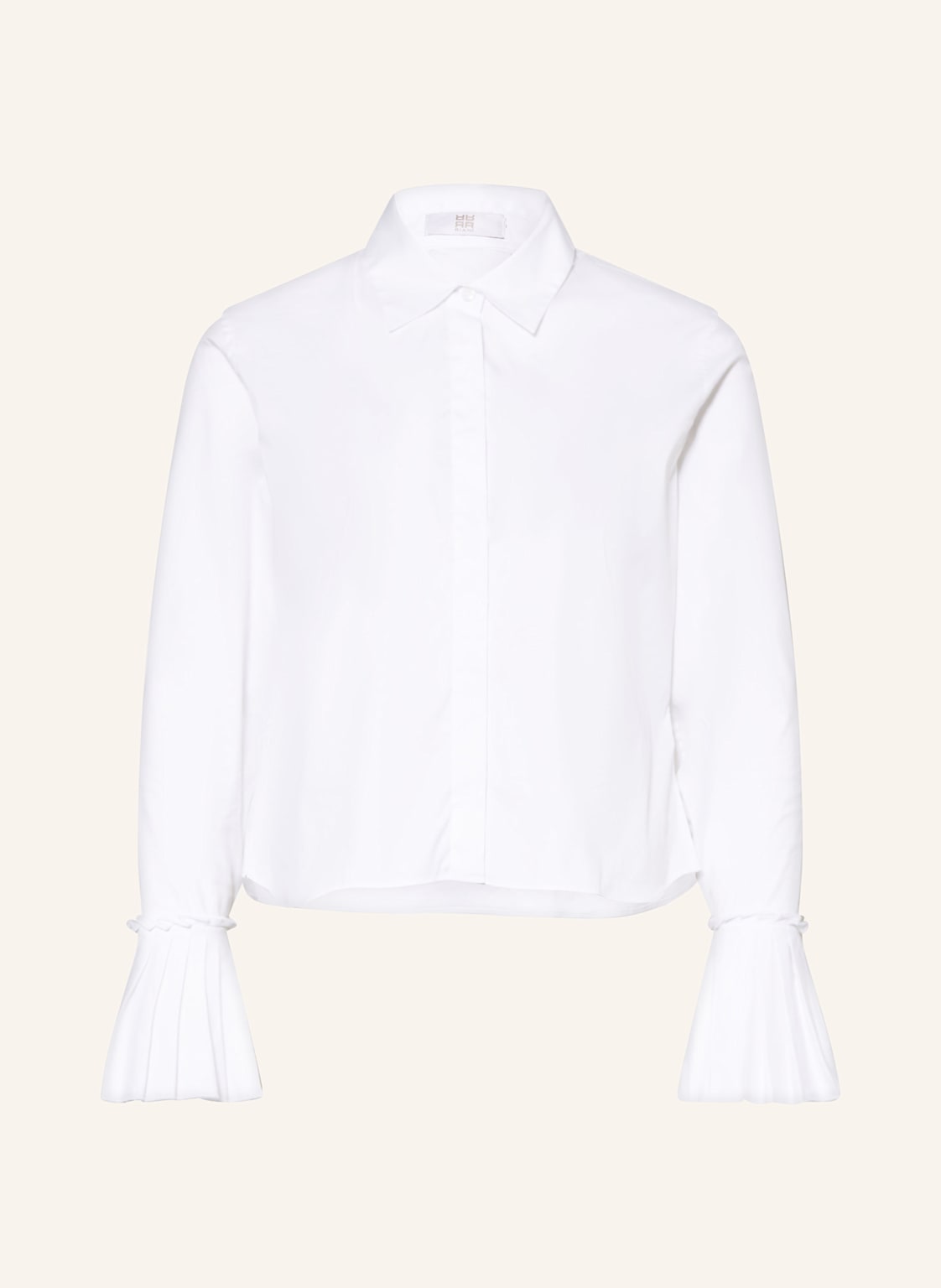 Riani Hemdbluse Mit Plissees weiss von RIANI