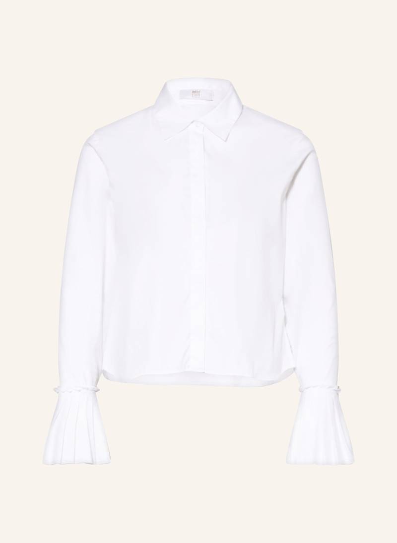 Riani Hemdbluse Mit Plissees weiss von RIANI