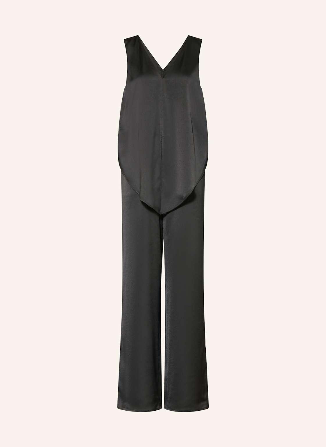 Riani Jumpsuit Aus Satin schwarz von RIANI