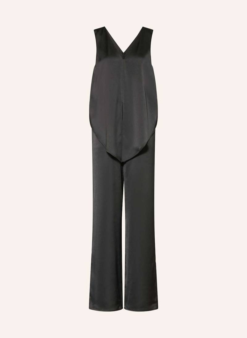 Riani Jumpsuit Aus Satin schwarz von RIANI