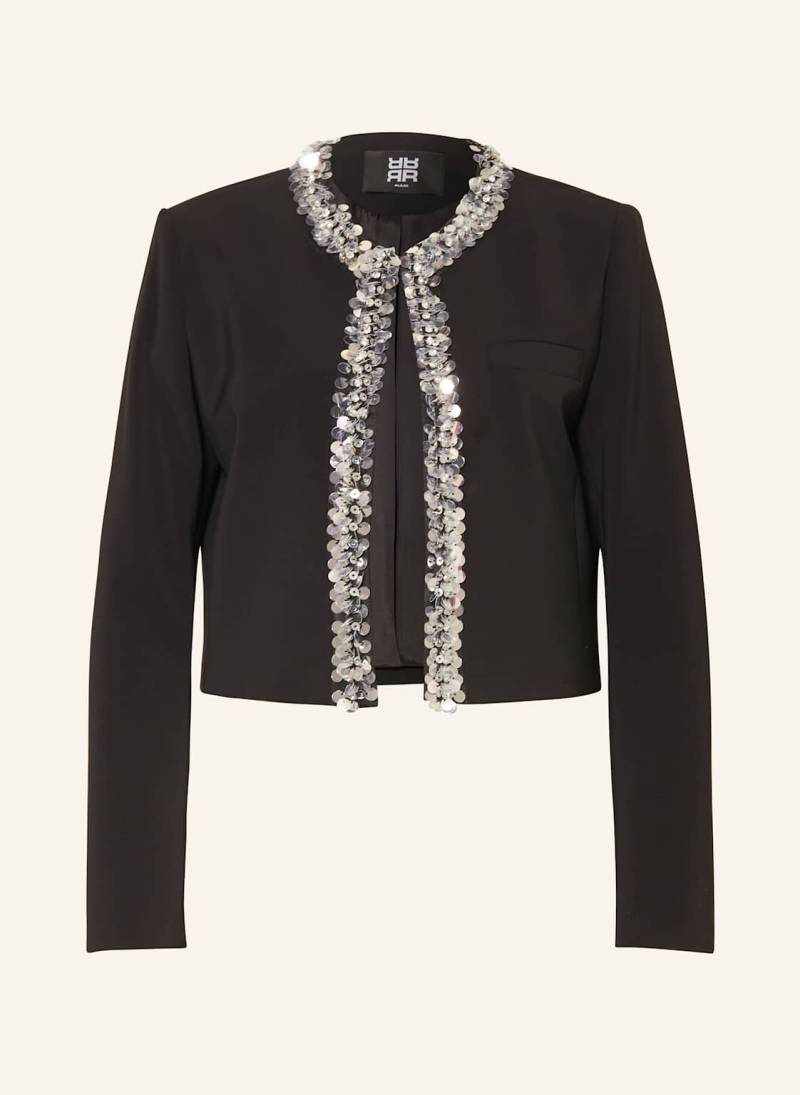 Riani Kastenjacke Mit Pailletten schwarz von RIANI