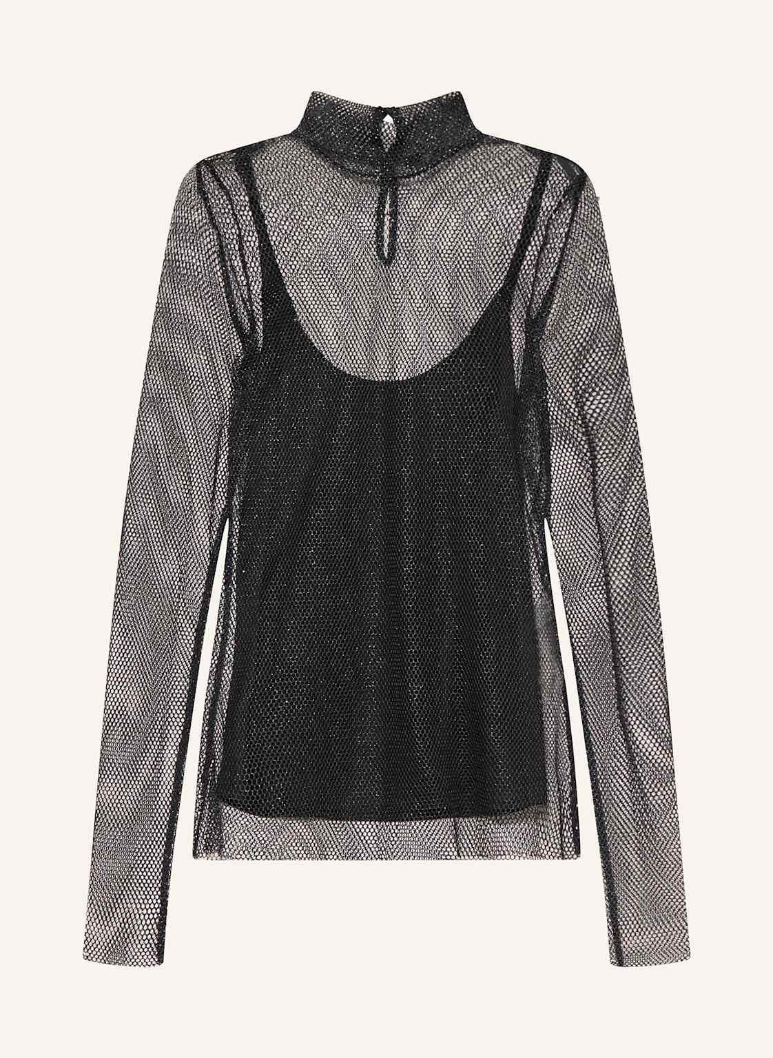 Riani Longsleeve Mit Glitzergarn schwarz von RIANI