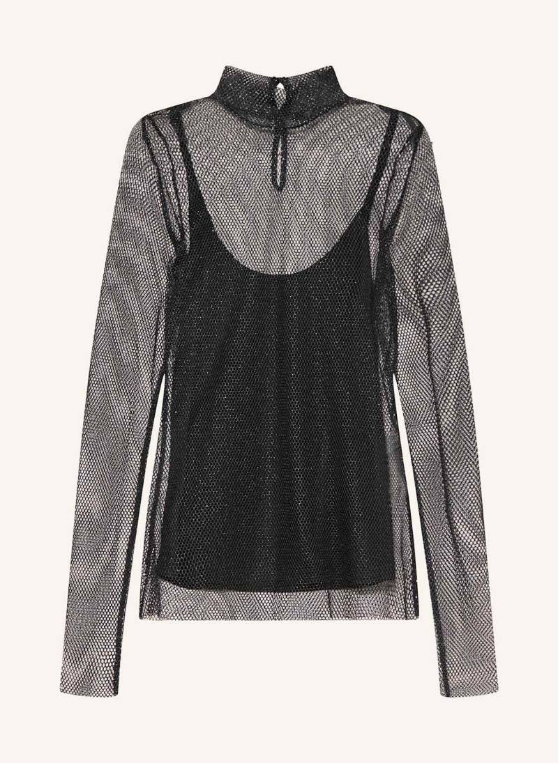 Riani Longsleeve Mit Glitzergarn schwarz von RIANI