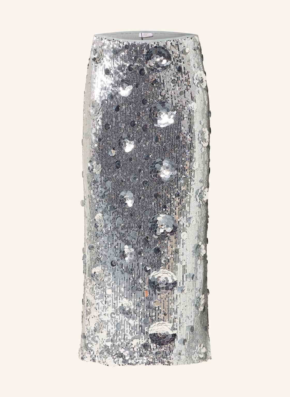 Riani Mesh-Rock Mit Pailletten silber von RIANI