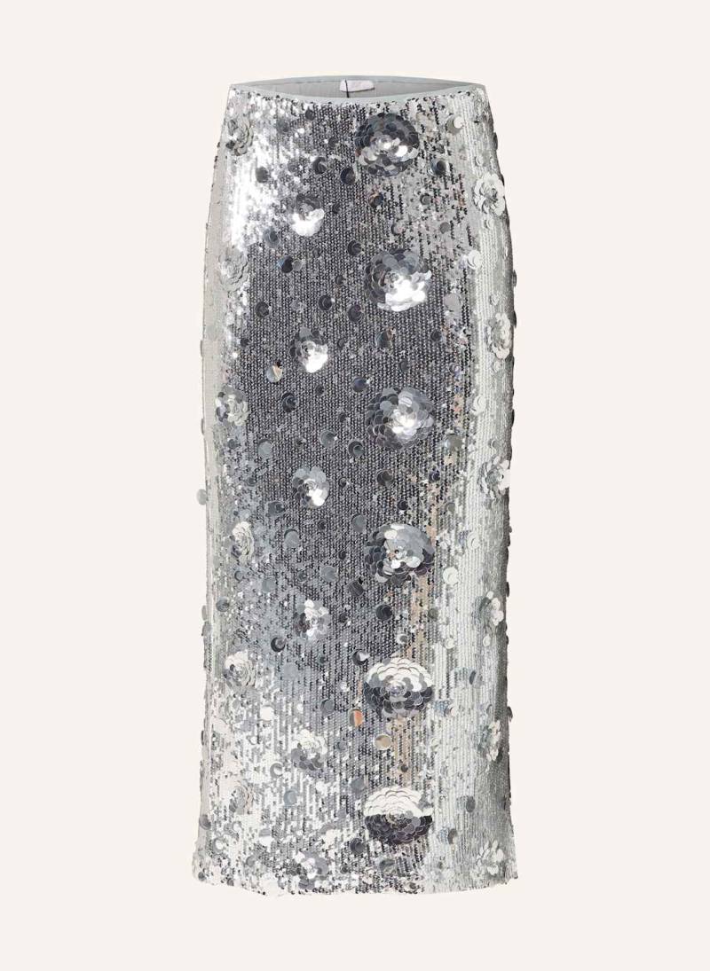 Riani Mesh-Rock Mit Pailletten silber von RIANI