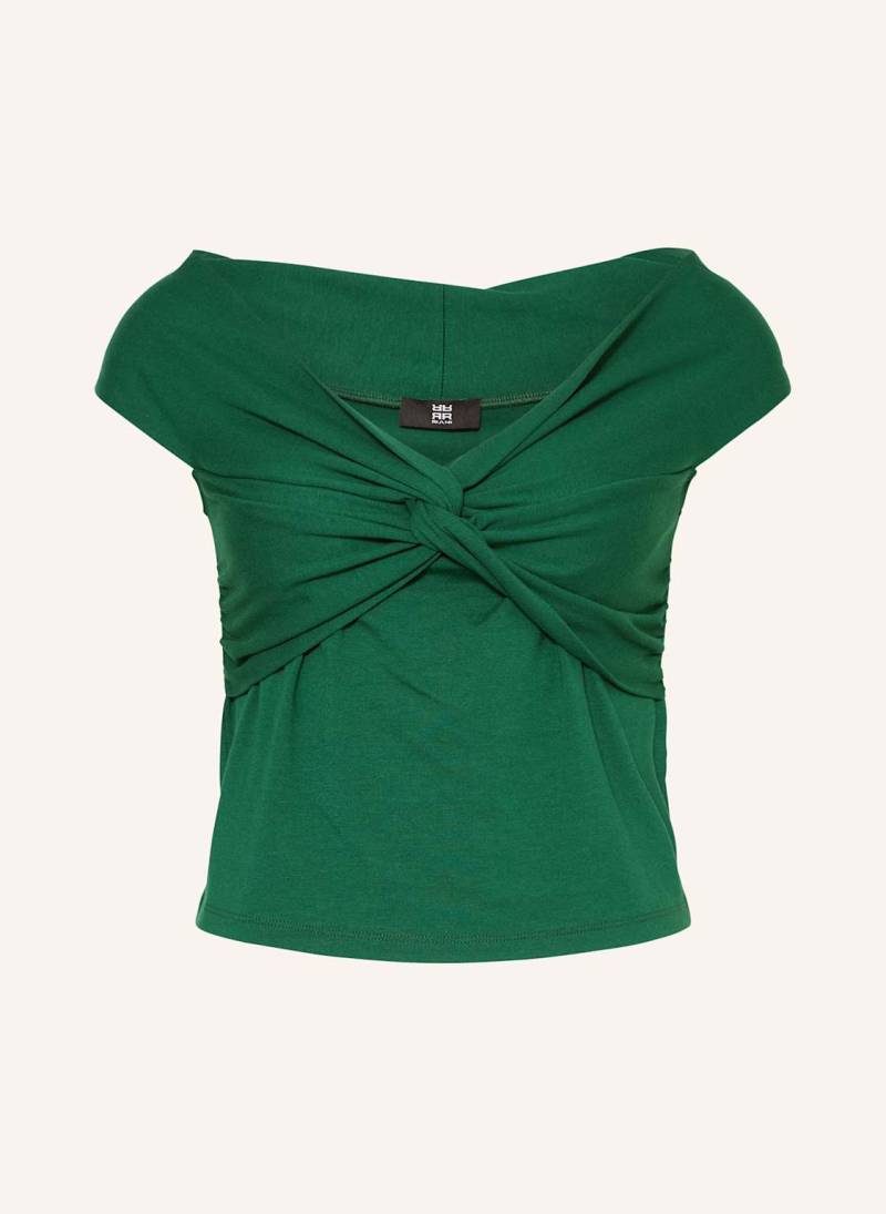 Riani Off-Shoulder-Top gruen von RIANI