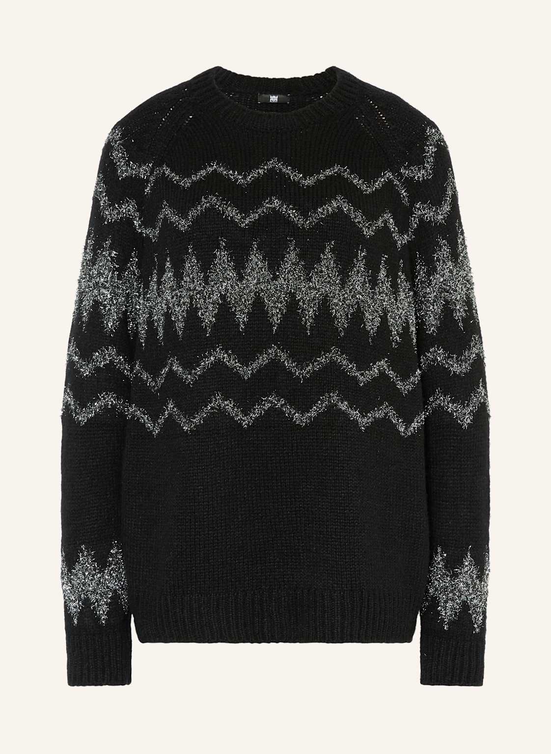 Riani Pullover Mit Glitzergarn schwarz von RIANI