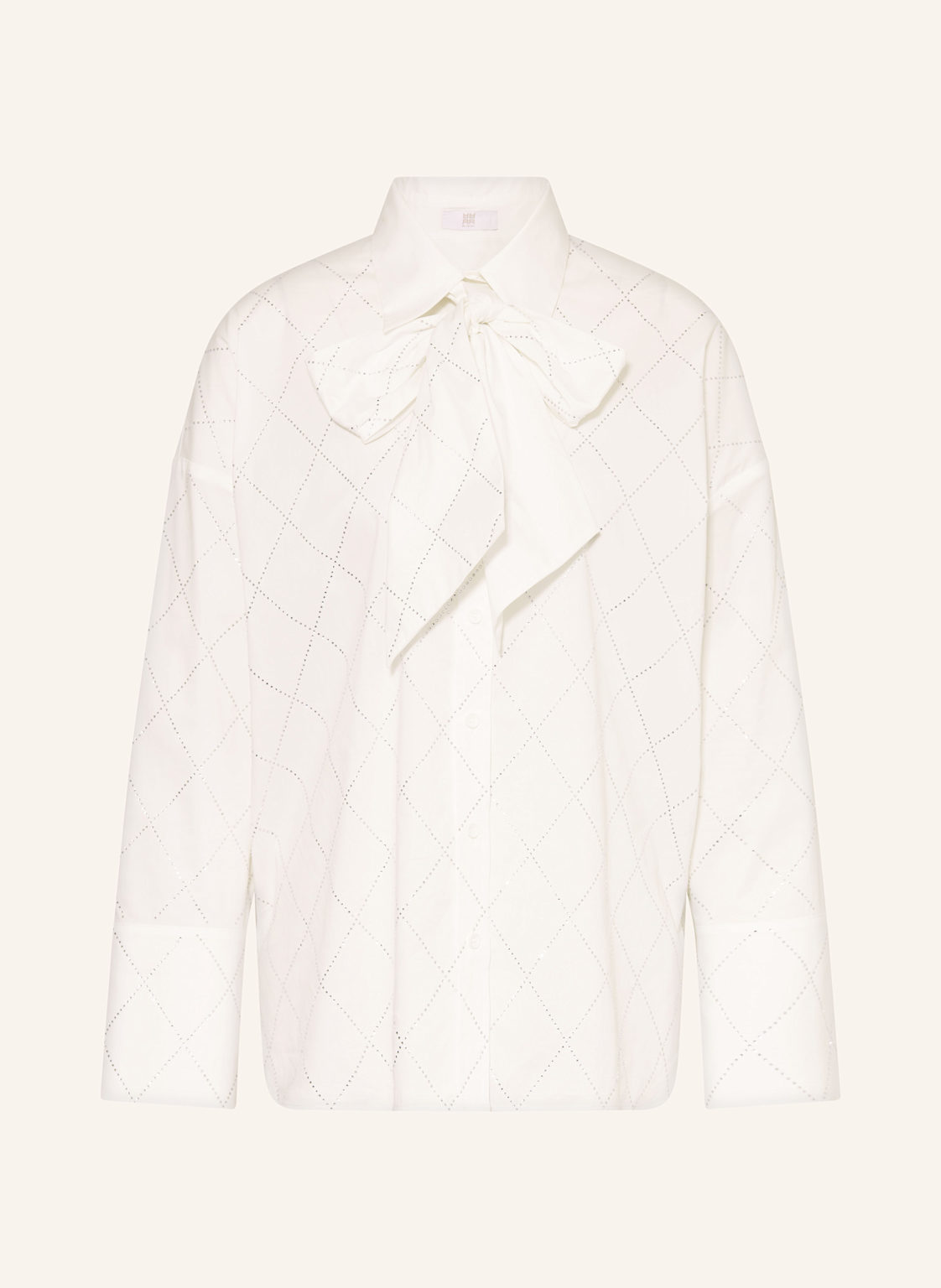 Riani Schluppenbluse Mit Schmucksteinen weiss von RIANI