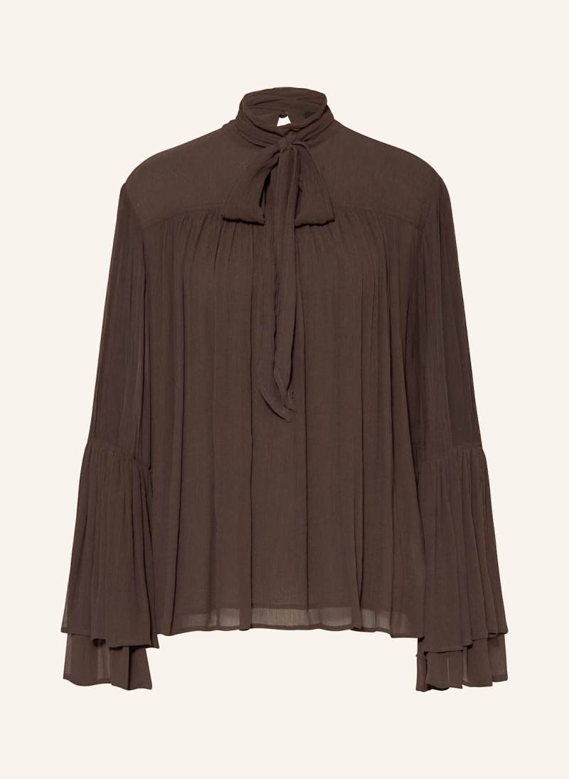 Riani Schluppenbluse braun von RIANI