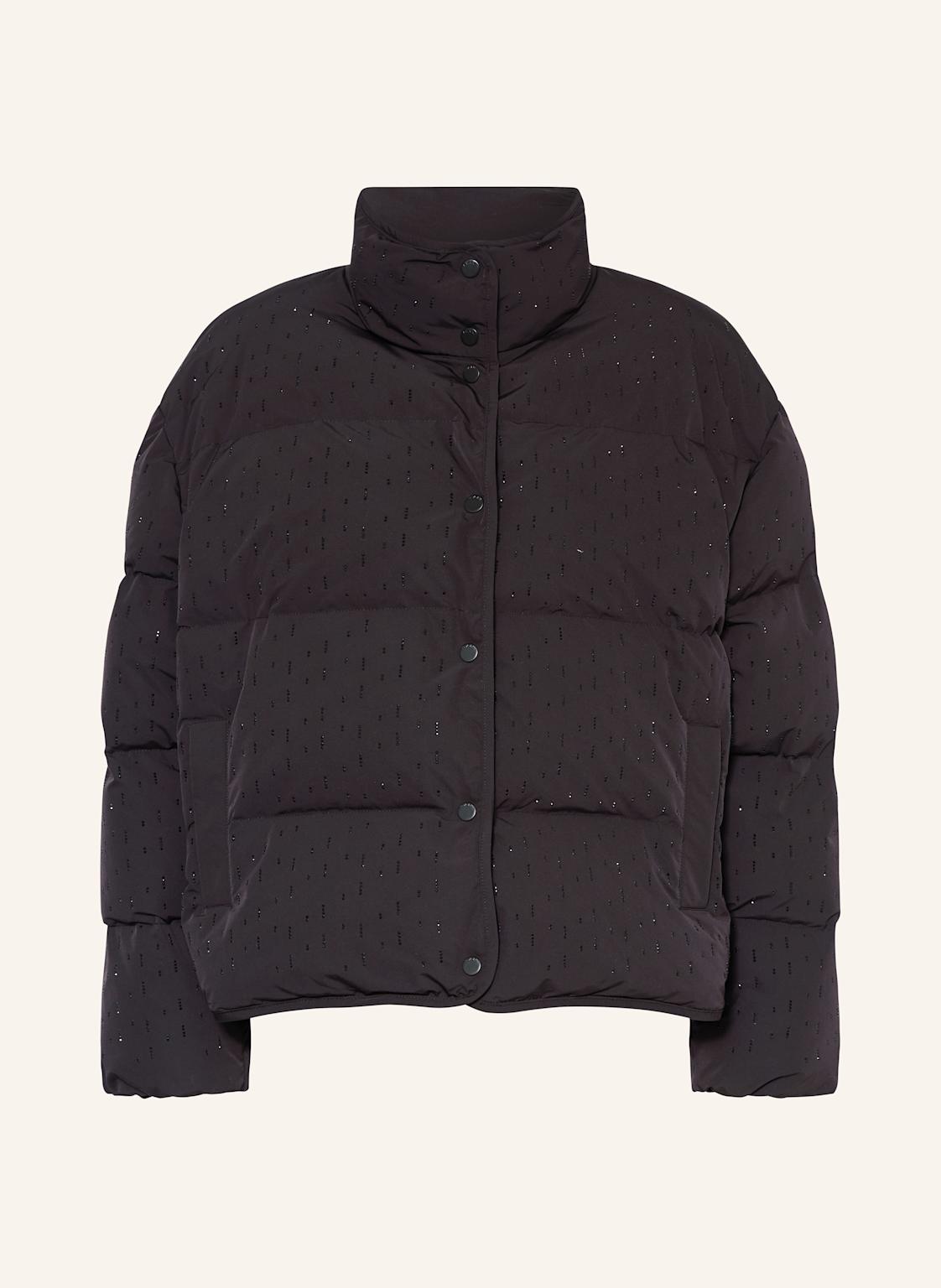 Riani Steppjacke Mit Schmucksteinen schwarz von RIANI