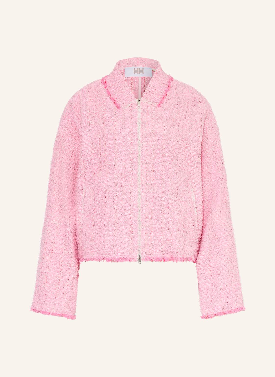 Riani Tweed-Blouson Mit Glitzergarn rosa von RIANI