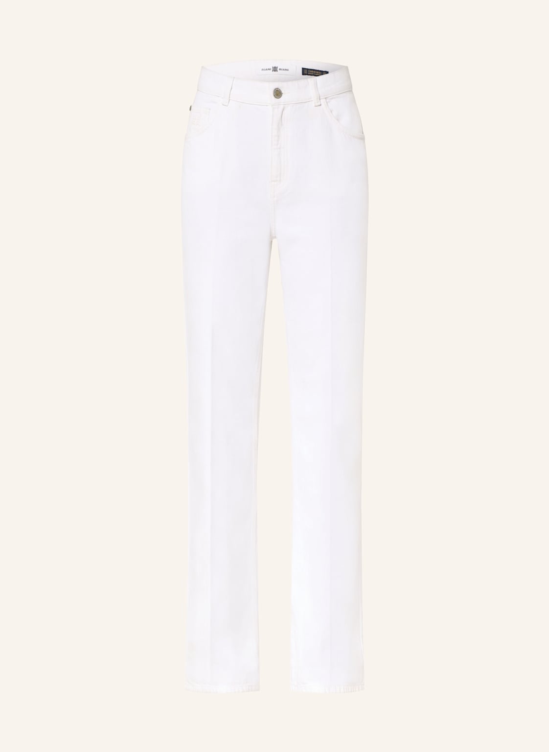 Riani Wide Leg Jeans weiss von RIANI