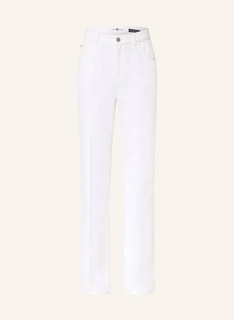 Riani Wide Leg Jeans weiss von RIANI