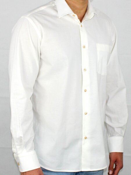 RIBESSE Herren Hemd aus Bio-Baumwolle Classic Business Hemd von RIBESSE