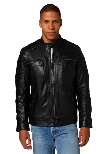 RICANO 12815 – Herren Biker Lederjacke (Slim Fit) – echtes (Premium) Lamm Leder von RICANO