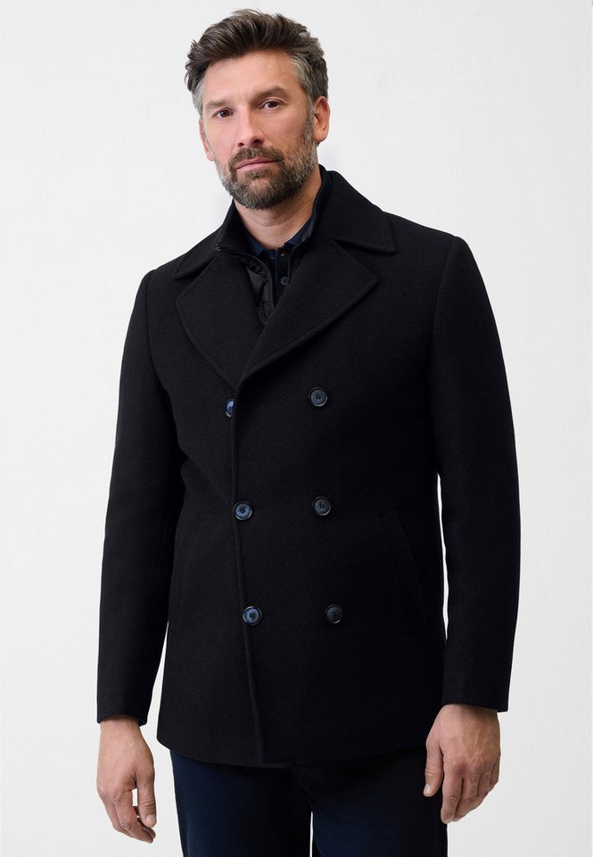 RICANO Kurzmantel Vincenzo eleganter Kurzmantel mit Reverskragen und Knopfleiste von RICANO