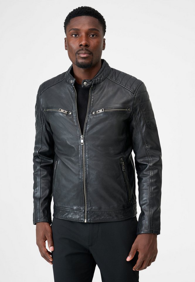 RICANO Lederjacke Gerard 100 % Lamm Nappa Leder von RICANO
