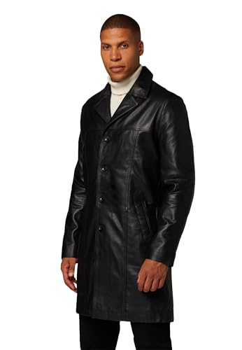 RICANO Safari – Herren Kurzmantel im Klassik-Stil aus echtem Lamm-Nappa Leder RICANO Safari – Herren Kurzmantel im Klassik-Stil aus echtem Lamm-Nappa Leder von RICANO