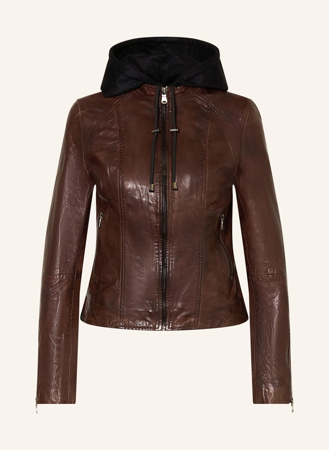 Ricano Lederjacke Dalia braun von RICANO