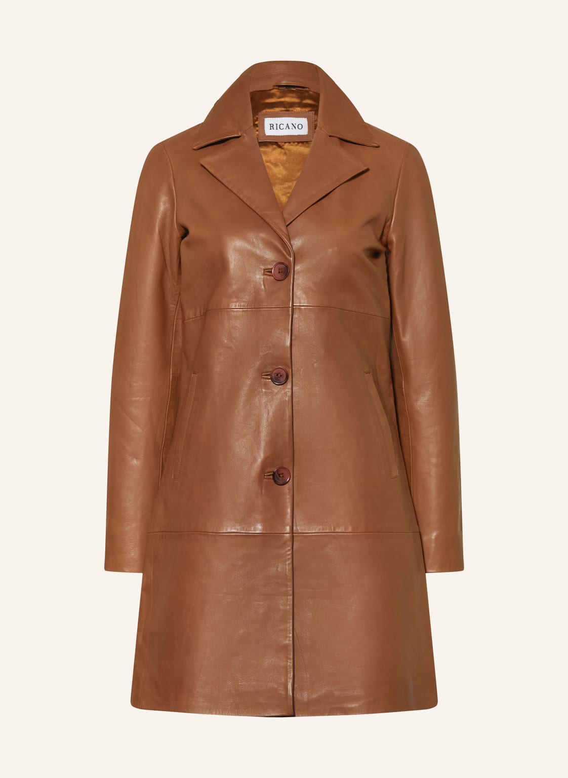 Ricano Ledermantel Mariza braun von RICANO