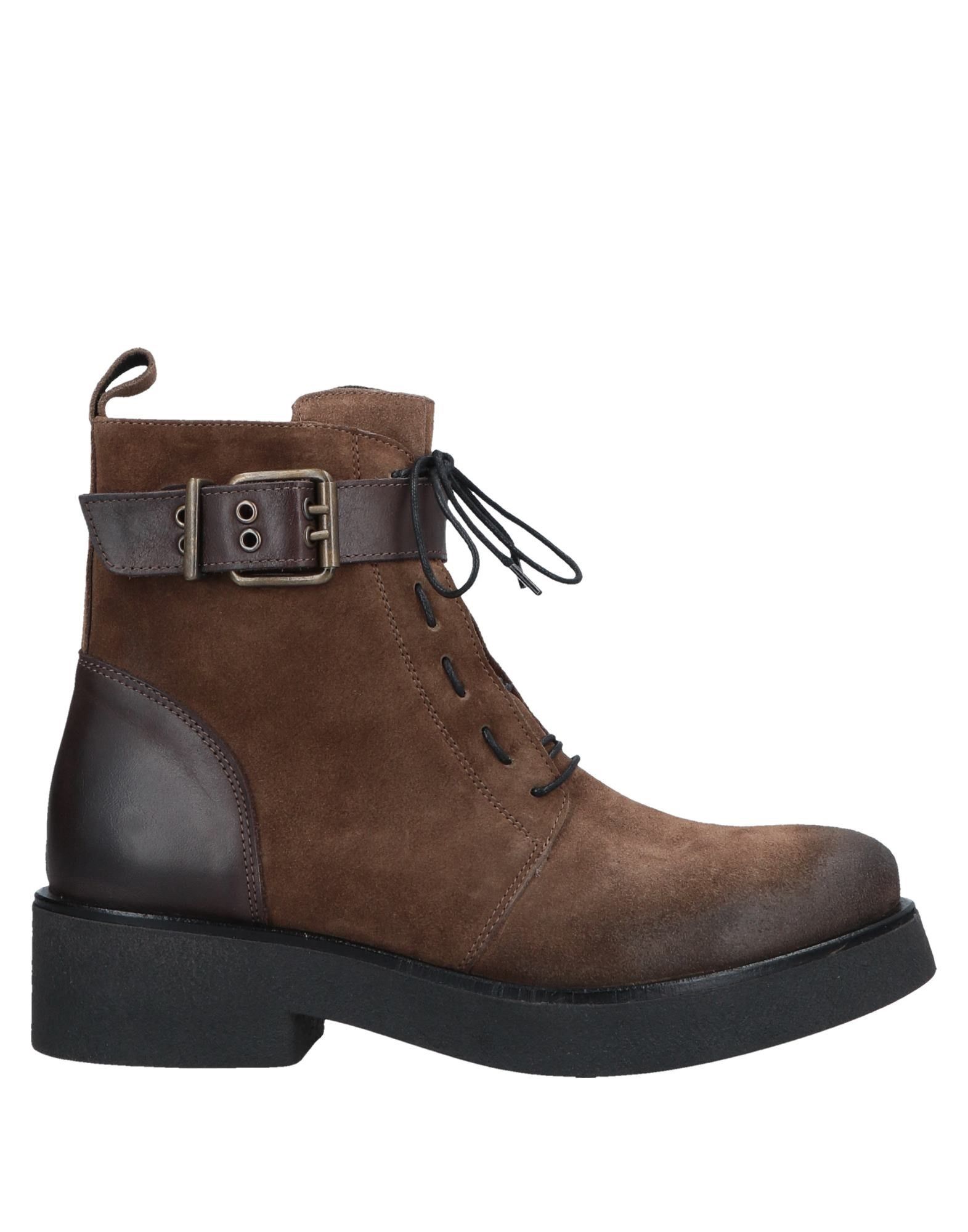 RICCARDO CARTILLONE Stiefelette Damen Braun von RICCARDO CARTILLONE