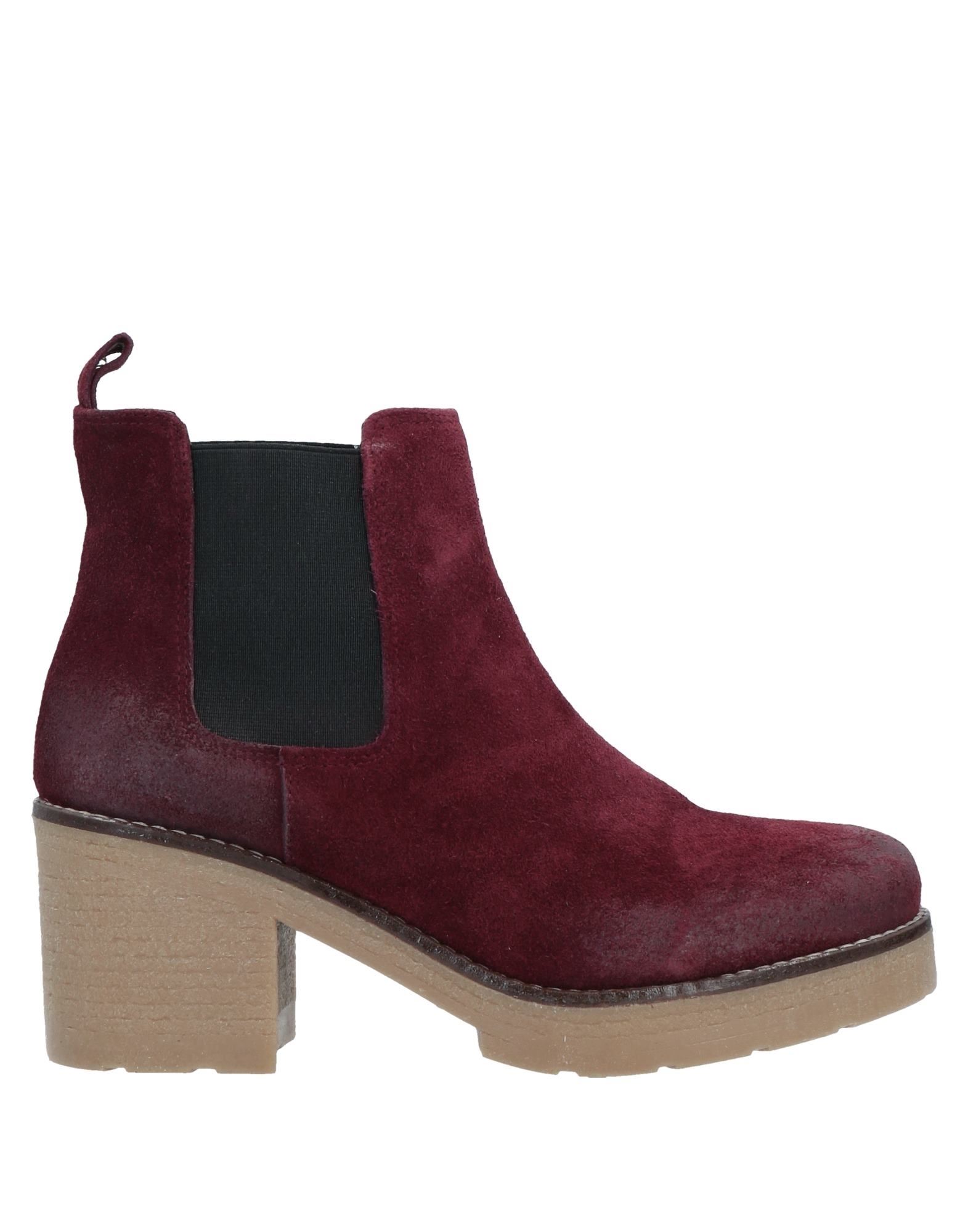 RICCARDO CARTILLONE Stiefelette Damen Bordeaux von RICCARDO CARTILLONE