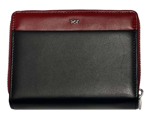 Riccardo Ferducci Damen Geldbörse RFID 073 Marine-rot (Marine-Rot) von Riccardo Ferducci