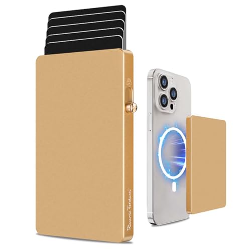 RICCARDO FERDUCCI Safe Box Smart Wallet Magnet (Bright Gold) von RICCARDO FERDUCCI