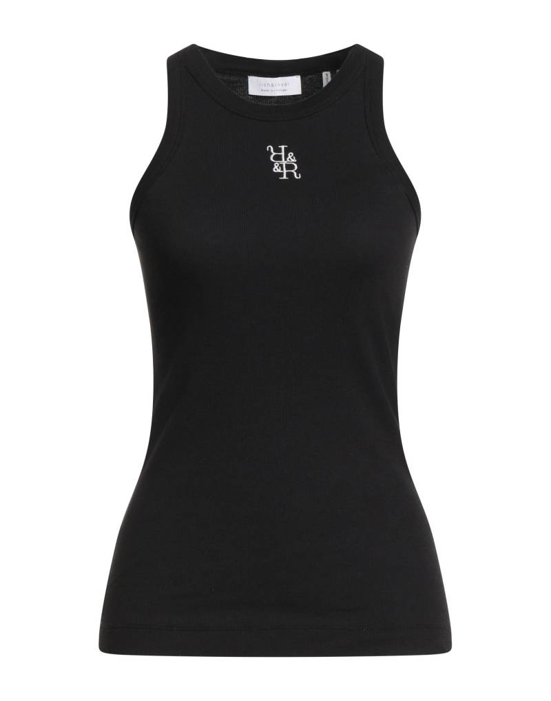 RICH&ROYAL Tank Top Damen Schwarz von RICH&ROYAL
